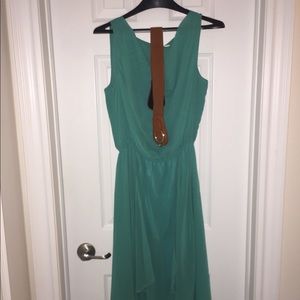 Teal dress